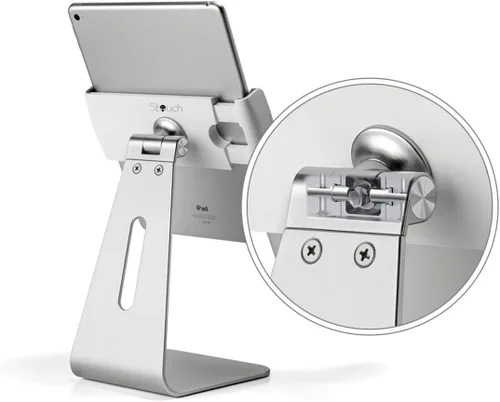 Miniatura 6 de Soporte para tableta, soporte de escritorio de aluminio giratorio de 360°, compatible con Galaxy Tab S8 de 7 a 13 pulgadas, iPad Pro/Air/Mini