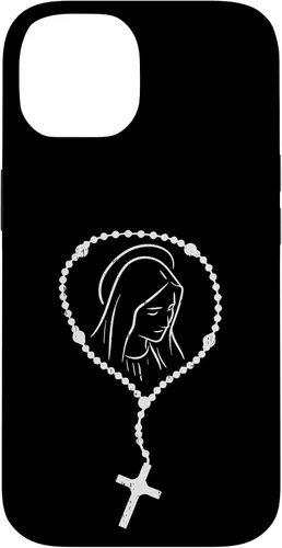 Miniatura 4 de iPhone 11 Rosario Virgen María Dios Jesús Fe religioso católico estuche de regalo
