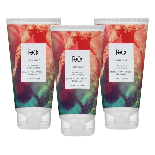 Miniatura 8 de R+Co HIGH DIVE Moisture + Shine Crème – Hydrating & Glossy Hair Cream, Adds Softness & Manageability, All Hair Types
