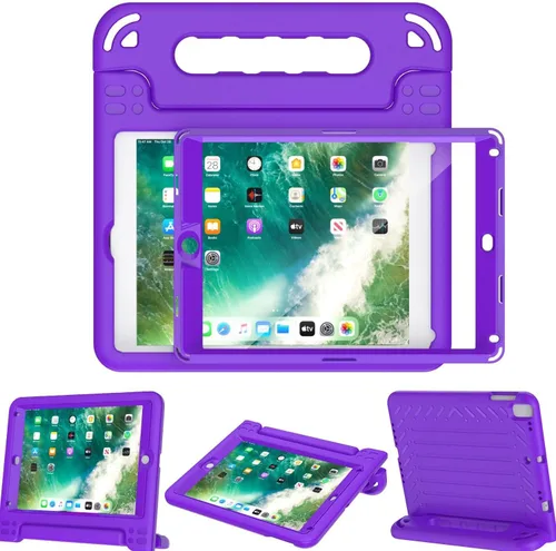 Miniatura 11 de AVAWO funda para iPad 9.7" 2017, para niños., Negro