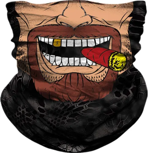 Cubre cara tipo bandana sin costuras, para el cuello, cubierta de cara sin costuras, protección UV para motocicleta, ciclismo, equitación, correr,
