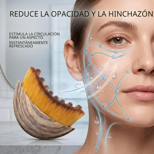 Miniatura 4 de Cepillo facial de contorno linfático 2026, masajeador profesional de drenaje linfático, cepillo de drenaje linfático facial para antihinchazón