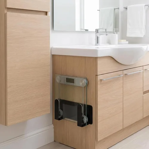Miniatura 7 de Estante para tapa de olla, soporte de almacenamiento multifuncional de acero inoxidable 304 montado en la pared, se adapta a tablas de cortar, tapas