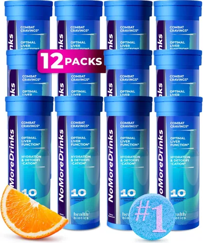 Miniatura 11 de Suplemento Anti Antojos de Alcohol NoMoreDrinks Desintoxicación del Hígado y Combate Antojos Apoyo Energético Bebida de Reemplazo de Alcohol