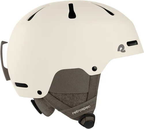 Miniatura 12 de Retrospec Comstock - Casco de esquí y snowboard para adultos y jóvenes - Casco de nieve ajustable con carcasa protectora y ventilaciones Matte Slate