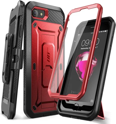 Miniatura 12 de SUPCASE Funda resistente para iPhone SE de 3ª generación, iPhone SE de 2ª generación, iPhone 7, iPhone 8 (Unicorn Beetle Pro), con protector