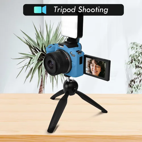 Miniatura 6 de Rieibi EOSR50 EOS R50 Estuche, Estuche Protector de Silicona Suave para Cámara Vlogging Canon EOS R50 EOSR50, Estuche de Cámara EOS R50 Ligero