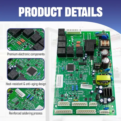 Miniatura 4 de WR55X10942C WR55X10942 Placa de control de repuesto para refrigerador GE Reemplace WR55X10942P WR55X11130 WR55X10552 WR55X10656 WR55X10996