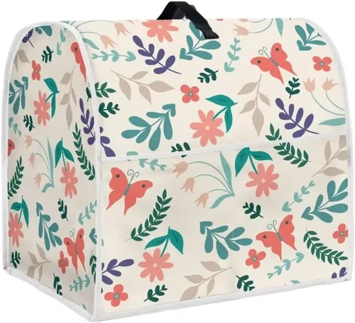 Miniatura 25 de Butterfly Kitchen Aid - Funda acolchada para batidora de pie, se adapta a todos los modelos de cabezal inclinable y elevador de tazón, tela
