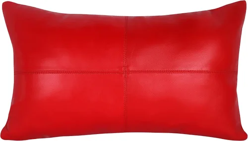 Miniatura 19 de Funda de almohada rectangular de piel de cordero – Funda de cojín para sofá – Fundas decorativas para sala de estar y dormitorio, caja negra