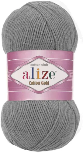 Miniatura 34 de 55% algodón 45% acrílico Alize Cotton Gold Yarn 1 madeja/bola 3.53 oz 360 yardas (1-crema)