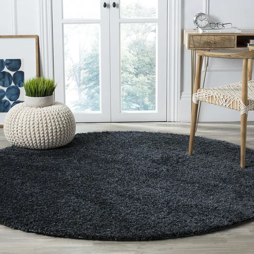 Miniatura 22 de SAFAVIEH Arizona Shag Collection ASG820A - Alfombra de pasillo, 2 pies 3 pulgadas x 6 pies, color crema, diseño sólido, no desprende pelusa y fácil