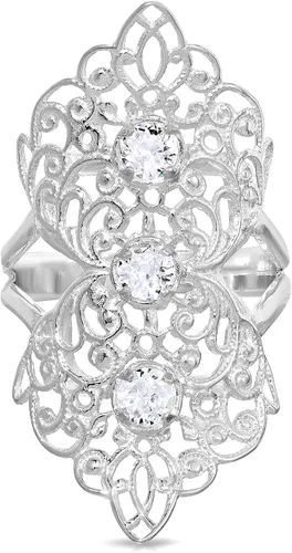 Miniatura 2 de Anillos de plata de ley Anillo de plata con nudo celta Anillo de plata de ley Anillo de plata de ley con nudo celta Hecho en Israel, anillo