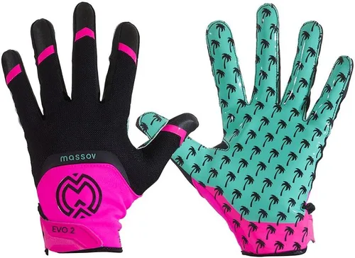 Miniatura 10 de EVO2 Youth Football Gloves – Sticky Grip ProTac Palms, Lightweight Breathable Mesh Fit, SFIA – Kids Football Gloves
