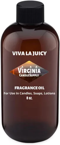 Viva La Juicy Type Aceite de fragancia (nuestra versión de la marca) (botella de 8 onzas) para fabricación de velas, fabricación de jabón,