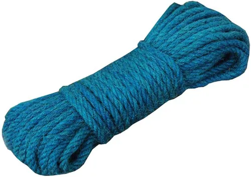 Miniatura 7 de Cuerda de yute amarilla ecológica para manualidades, agrupación de jardinería, 0.236 in x 65.6 ft (1/4 pulgadas x 65 pies)