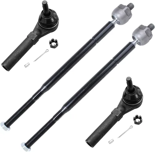 Miniatura 68 de Detroit Axle - 4 barras de acoplamiento delanteras para Kia Forte Koup 14-17, 14-18 Forte Forte5, 4 extremos de barra de acoplamiento exteriores e