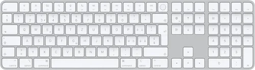 Apple Magic Keyboard con Touch ID y teclado numérico: inalámbrico, Bluetooth, recargable. Funciona con computadoras Mac con Apple Silicon; suizo -