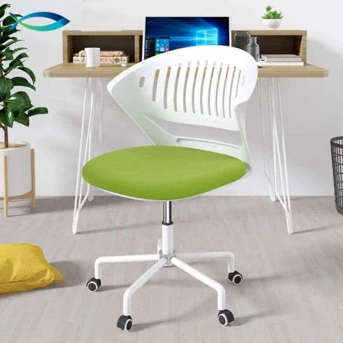 , Silla de computadora de espacio pequeño Silla de escritorio cómoda Silla de oficina de estudio simple (negro)
