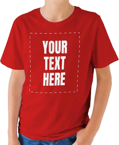 Miniatura 9 de GotPrint Camisa personalizada para hombres, mujeres, añade tu propio texto, camisetas personalizables, camiseta personalizable en la parte delantera