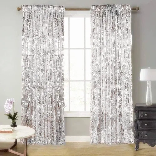 Miniatura 12 de Cortinas de Telón de Fondo de Lentejuelas de Oro Grande Payatte de 18MM, Cortinas de Telón de Fondo de Lentejuelas para Acción de Gracias, Navidad