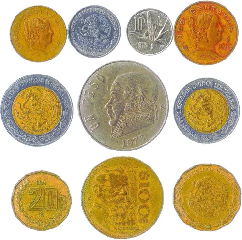 Miniatura 30 de Malta 10 Monedas Mixtas Moneda Maltesa Mils Céntimos Desde 1972