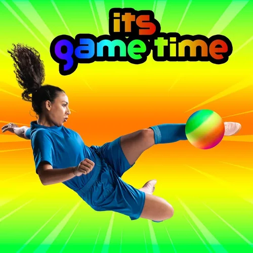Miniatura 6 de PlayBolt Rainbow Playground Ball - Pelota inflable de goma de 8.5 pulgadas (paquete de 1) para niños y adultos, juegos en interiores y exteriores
