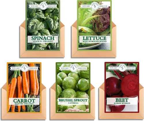 Miniatura 2 de Park Seed Ultimate Garden Seed Collection – Kit de verduras, hierbas y flores sin OMG con 30 variedades de primera calidad para todas las estaciones