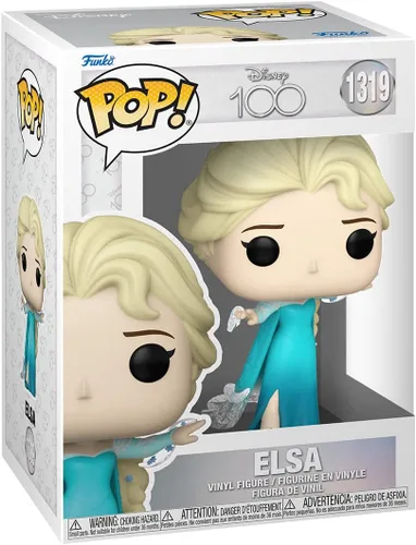 Miniatura 2 de Funko Pop! Disney: Disney 100 - Elsa - Figura de vinilo coleccionable - Idea de regalo - Producto oficial - para niños y adultos - Fans de películas