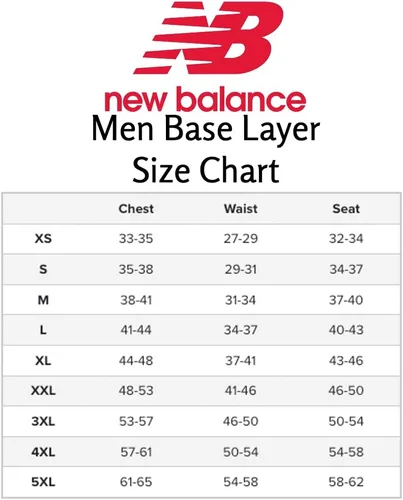 Miniatura 8 de New Balance Pantalones térmicos de compresión para hombre con capa base funcional
