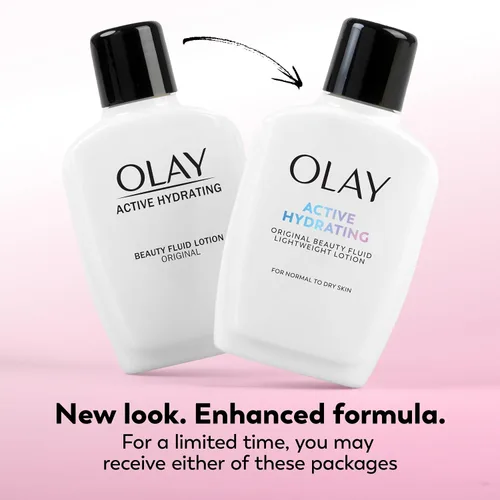 Miniatura 3 de Olay Hidratante Facial, Loción Fluida de Belleza Hidratante Activa, Hidratante Facial Original, 4 Oz. (Paquete de 2)