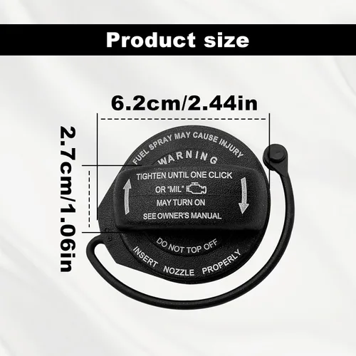 Miniatura 2 de Volkswagen VW Jetta Golf GTI GTI R SportWagen Alltrack Tiguan, Audi A4 A5 A8 S4 S5 S8 Q5 RS5 SQ5 Allroad Tapa de combustible 5C0201550T