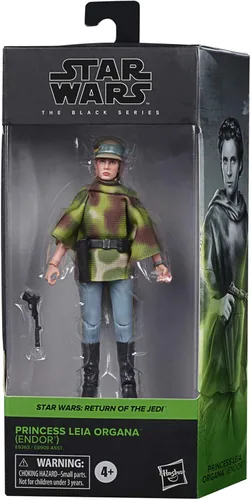 Miniatura 2 de STAR WARS The Black Series Princess Leia Organa (Endor) - Figura coleccionable de 6 pulgadas a escala de Return of The Jedi, a partir de 4 años