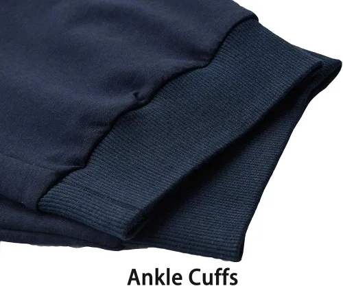 Miniatura 5 de FASKUNOIE Pantalones deportivos cortos casuales de algodón para hombre 34, pantalones deportivos capri transpirables por debajo de la rodilla