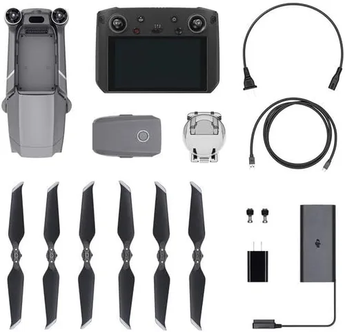 Miniatura 8 de DJI Mavic 2 Zoom - Dron cuadricóptero UAV con cámara de zoom óptico, cardán de 3 ejes, video 4K, 12MP, sensor CMOS de 1/2.3", hasta 48mph, gris