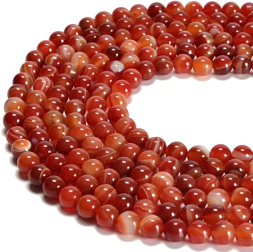 Miniatura 14 de Cuentas sueltas de rodonita teñida de jade de 10mm, redondas y suaves, de gematone natural para joyería y manualidades, 1 cadena de 15 pulgadas Jade