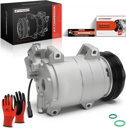 Miniatura 10 de A-Premium Compresor de aire acondicionado con embrague compatible con Suzuki XL-7 2.7L 2003-2006, Grand Vitara 2.7L 2006, Vitara 2.0L 2003