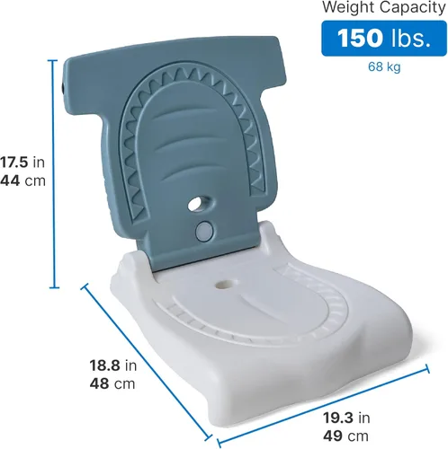 Miniatura 2 de Step2 Asiento abatible Hammerhead para niños, silla portátil para exteriores, para piscina, campamento, playa, estadio, proporciona apoyo