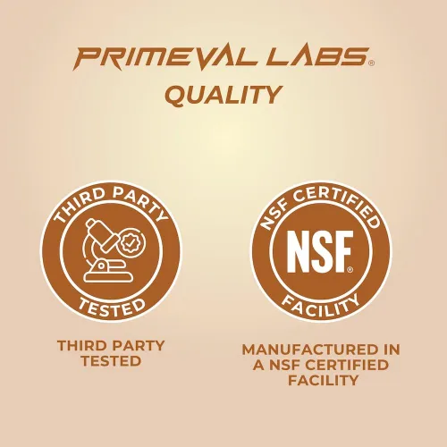 Miniatura 5 de Primeval Labs Pure Whey Protein Concentrate Crecimiento muscular y recuperación Fórmula fácil de mezclar Horchata 20 porciones