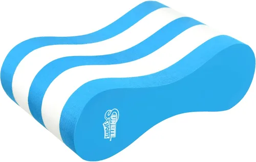 Miniatura 13 de Sunlite Sports Boya de tracción EVA de 5 capas para piernas - Ayuda para entrenamiento en piscina, soporte para piernas y caderas para adultos