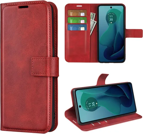 Miniatura 10 de Funda con tapa para Motorola Moto G 5G 2022 Cartera de cuero PU Funda protectora magnética para teléfono móvil Moto G (2022) Funda tipo libro