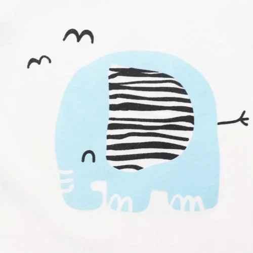 Miniatura 7 de COBROO Pijama unisex con pies de bebé para dormir y jugar, 100% algodón para bebés con mitones integrados de 0 a 3 meses