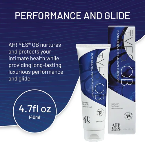 Miniatura 4 de AH! YES OB - Lubricante personal a base de aceite vegetal natural