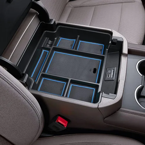 EDBETOS Bandeja Organizadora de Consola Central para Accesorios Chevy Tahoe/Suburban 2021-2025 y GMC Yukon 21-2024, Compatible con Consola Estándar