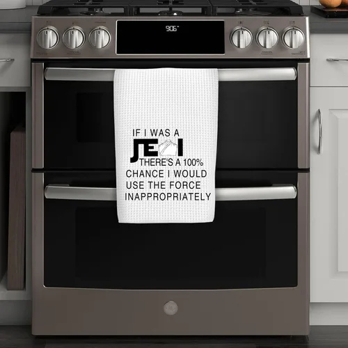 Miniatura 6 de WCGXKO Divertida película inspirada en la cocina, decoración del hogar, regalo de anfitriona, saco de harina, toalla, toalla de mano, toalla de mano