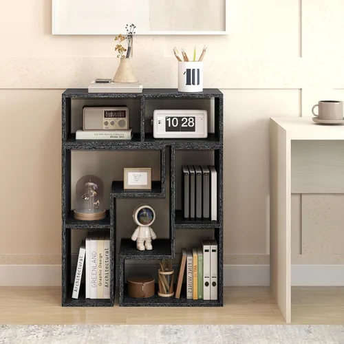 Miniatura 8 de Giantex Soporte de TV de combinación libre para dormitorio, centro de entretenimiento para TV de 50, 55, 60, 65 pulgadas, mesa consola multimedia
