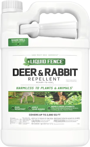 Repelente en aerosol Liquid Fence, para ciervos y conejos, listo para usar, HG-71126, paquete de 1