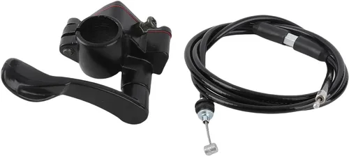 Acelerador de motocicleta, controlador de acelerador de pulgar, conjunto de cable de alambre del acelerador, apto para motocicleta ATV Dirt Bike,