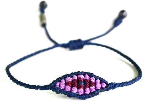 Miniatura 42 de Rumi Sumaq Pulsera de cuerda náutica para hombres, mujeres y niños - Resistente al agua, con nudo manual ajustable - Estilos de mapa de la isla