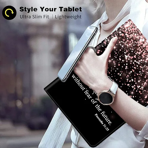 Miniatura 2 de Funda y posavasos para Samsung Galaxy Tab A7 Lite 2021, soporte ajustable a prueba de golpes para Samsung Tab A7 Lite de 8.7 pulgadas